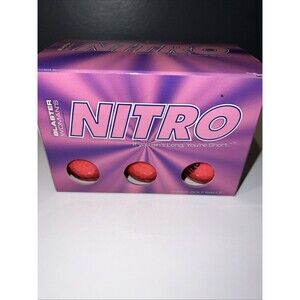 Nitro Blaster Womens Golf Balls 12 Pack New in box Hot Pink Fun Colorful